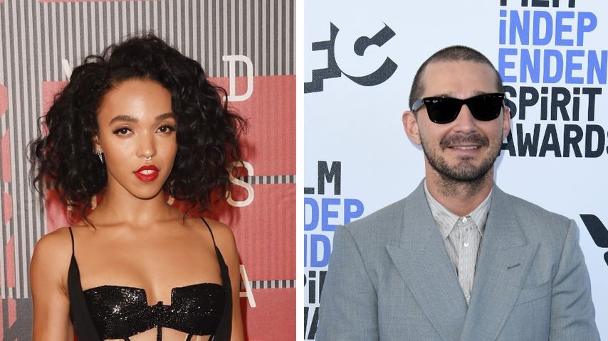 FKA Twigs und Shia LaBeouf Collage