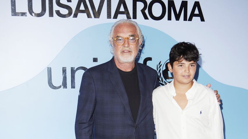 Flavio Briatore und sein Sohn Nathan bei der Unicef-Gala 2022