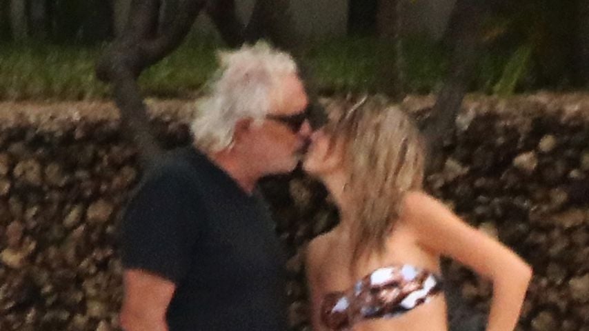 Flavio Briatore und Benedetta Bosi im Oktober 2019