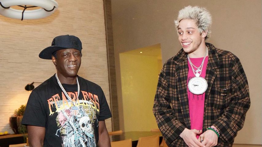 Rapper Flavor Flav und Comedian Pete Davidson