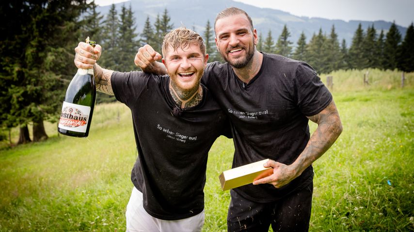 Flocke und Diogo, "Forsthaus Rampensau Germany"-Sieger 2023