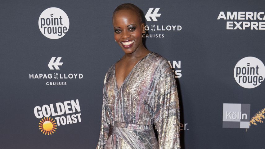Florence Kasumba bei der 20. Movie meets Media Party