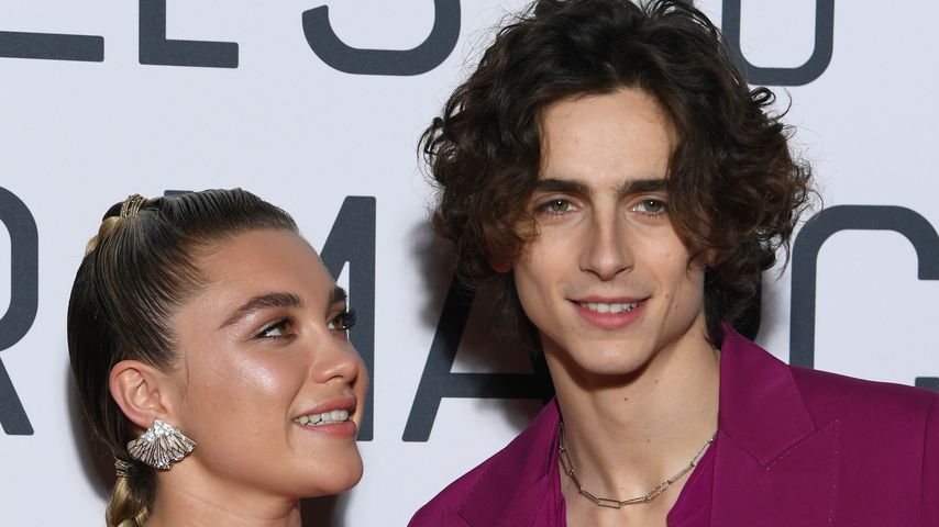 Florence Pugh and Timothée Chalamet, 2019