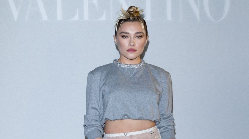 Gewagter Look: Florence Pugh entzückt bei Paris Fahion Week