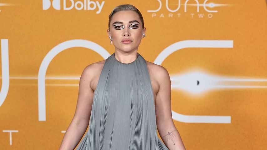 Florence Pugh in New York