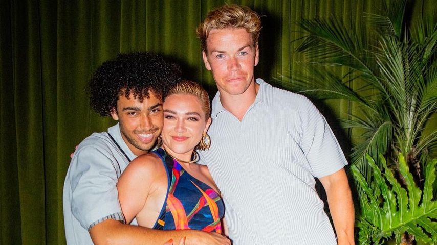 Florence Pugh, Archie Madekwe und Will Poulter im Mai 2022