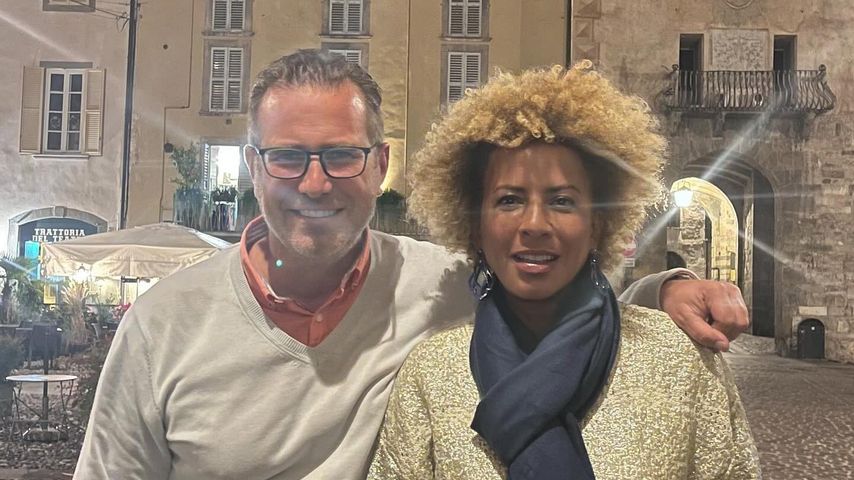 Florens Eblinger und Arabella Kiesbauer in Bergamo, November 2024
