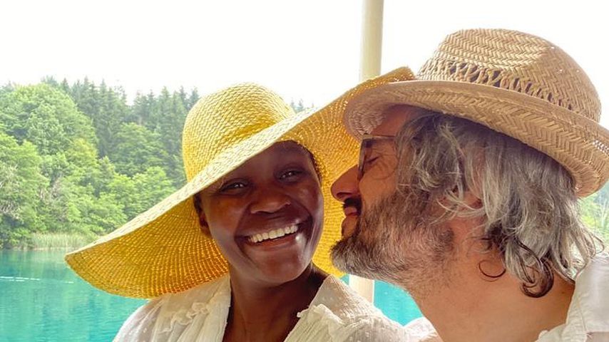 Florent Raimond und seine Partnerin Kaone Mabina im Oktober 2020