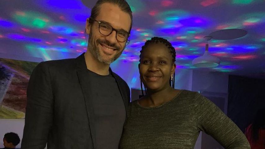 Florent Raimond und seine Freundin Kaone Mabina im Januar 2021