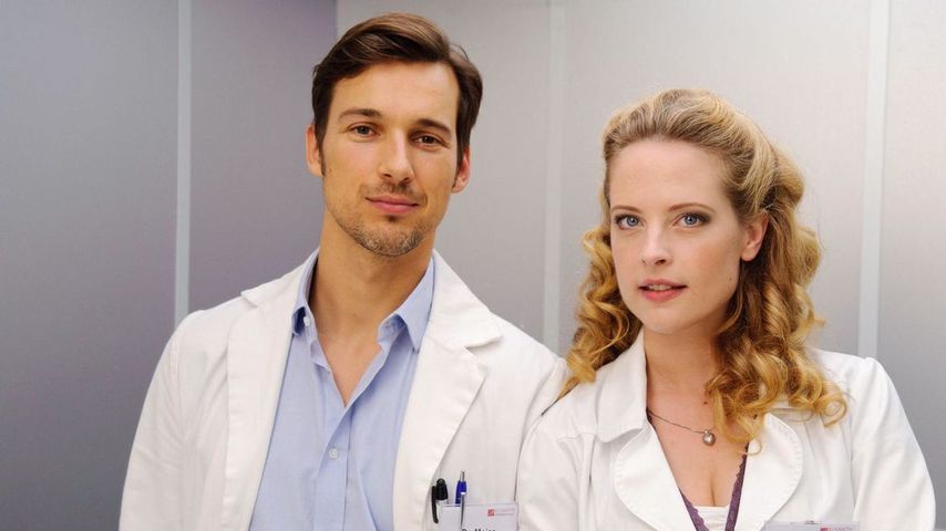 Dr. Marc Meier (Florian David Fitz) und Gretchen Haase (Diana Amft) aus "Doctor's Diary"