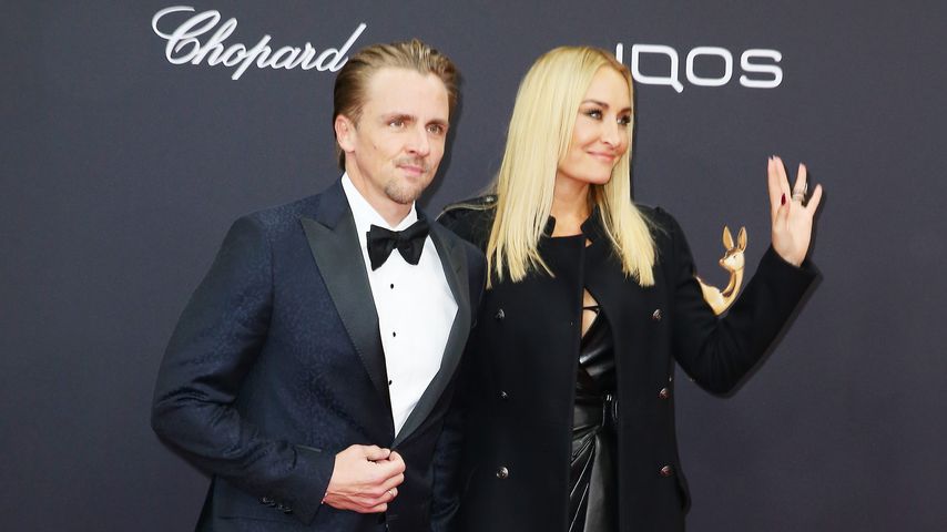 Florian Fischer und Sarah Connor bei der Bambi-Verleihung 2019 in Baden-Baden