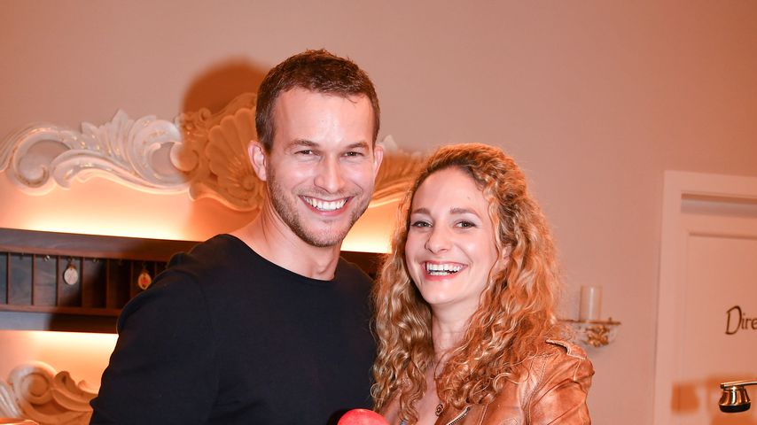 Florian Frowein und Léa Wegmann beim Fotocall der 16. Staffel "Sturm der Liebe"