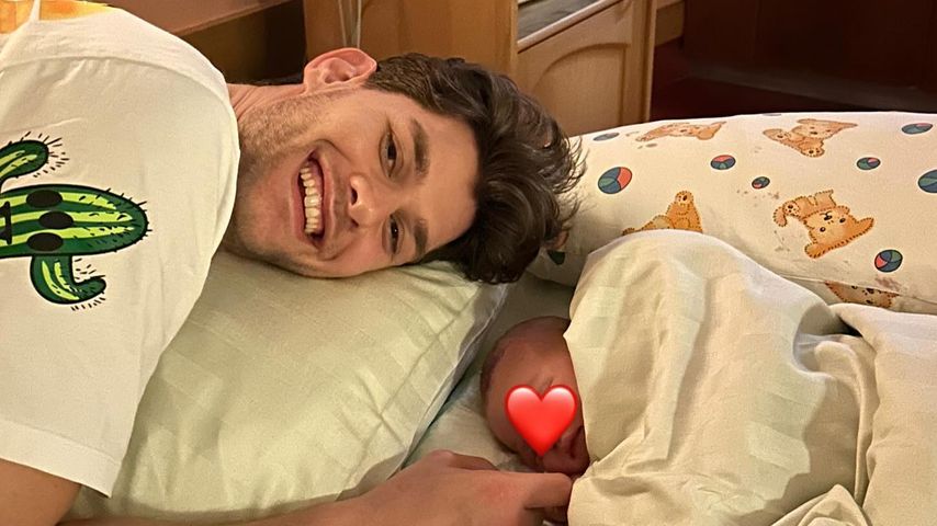 Florian Dobrić-Gerl mit seinem Sohn Marlo