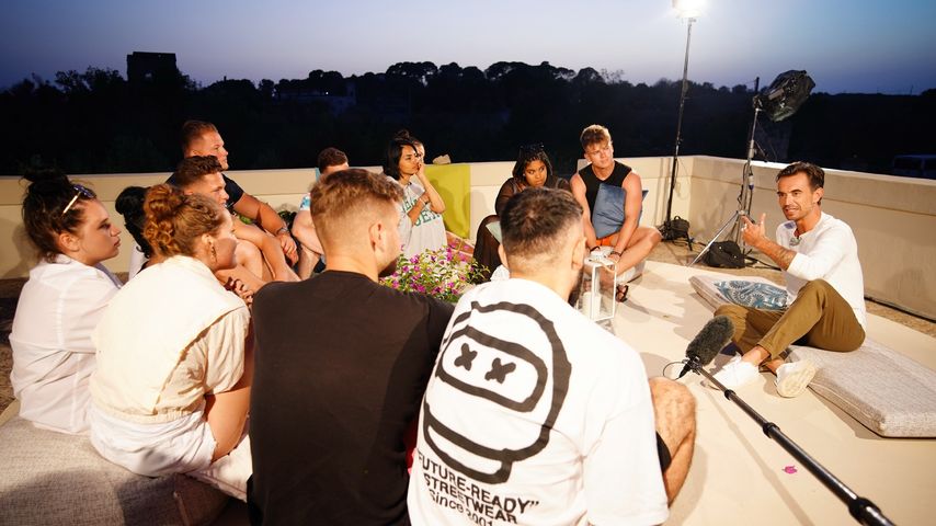 Florian Silbereisen mit der DSDS-Top-12 2022