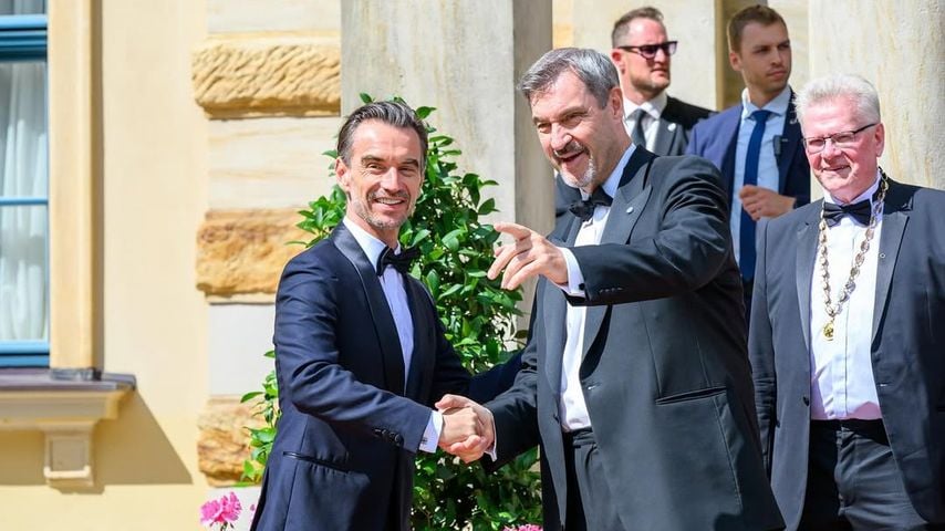 Florian Silbereisen und Markus Söder, Juli 2025