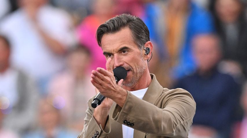 Florian Silbereisen performt beim "Schlagerbooom Open Air" im Stadion Kitzbühel