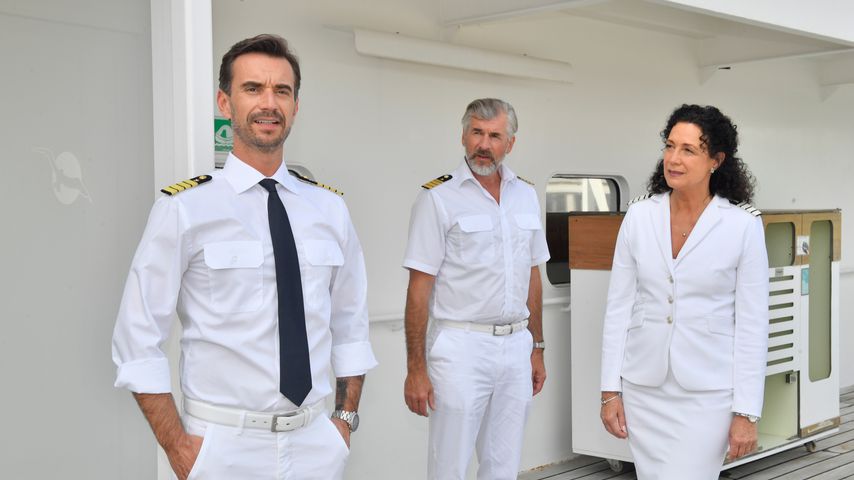 Florian Silbereisen mit seiner Traumschiff-Crew