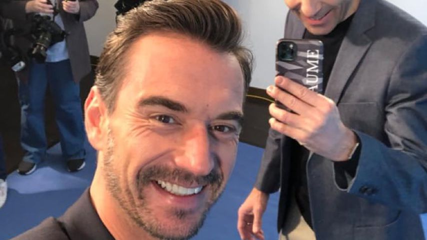 Florian Silbereisen und Kai Pflaume bei der ARD Jahrespressekonferenz