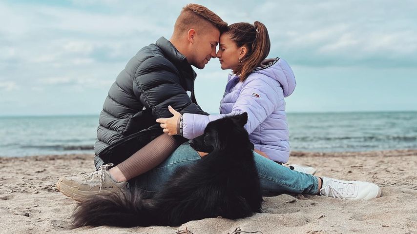 Florian Thiele und Julita im April 2022