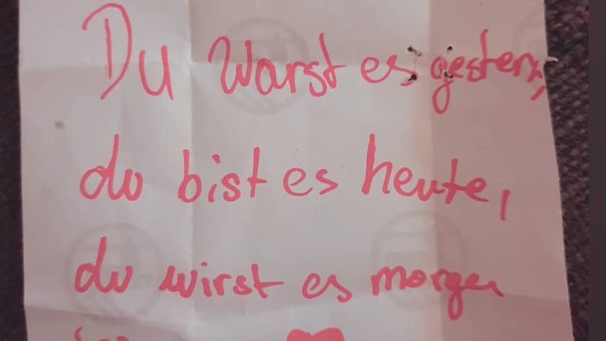 Florian Kösters Brief an Sylvana Wollny