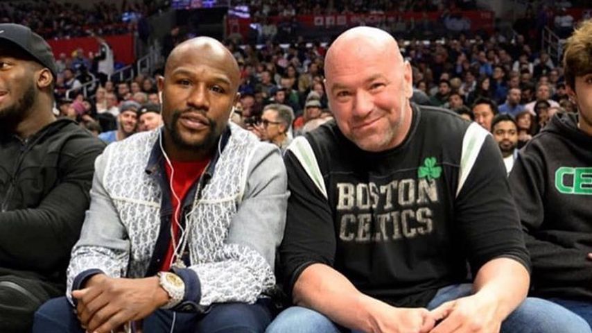 Floyd Mayweather Jr. und Dana White 2019