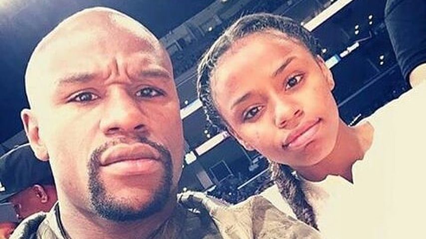 Floyd Mayweather mit Tochter Iyanna