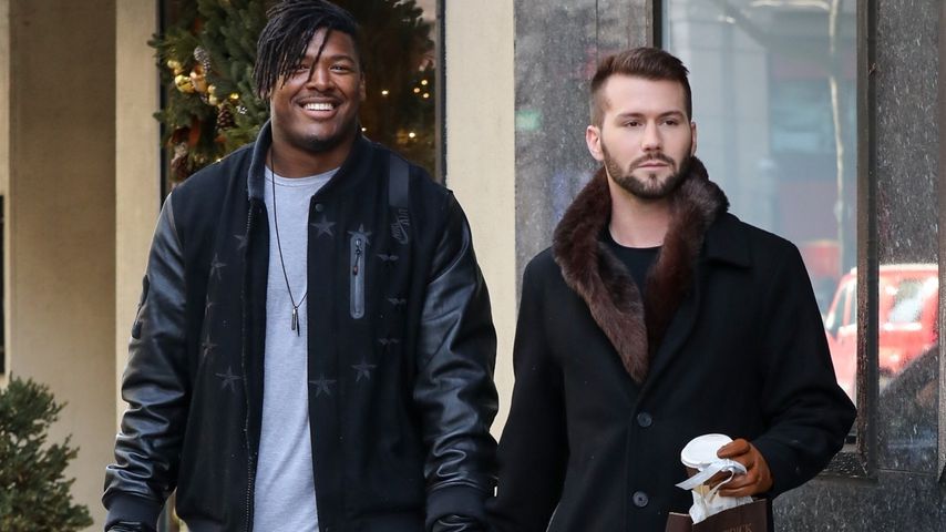 Football-Star Ryan Russell und sein Lebenspartner Corey O'Brien