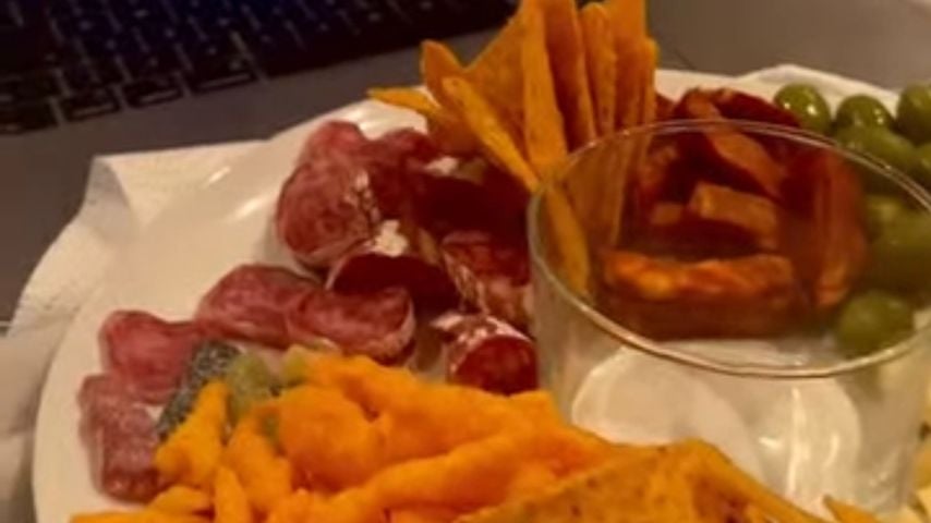 Foto eines Snacktellers (geschossen von Priscilla DiLaura)