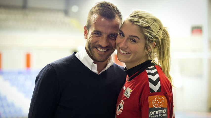 1. Foto: Rafael van der Vaart & seine Estavana voll verliebt