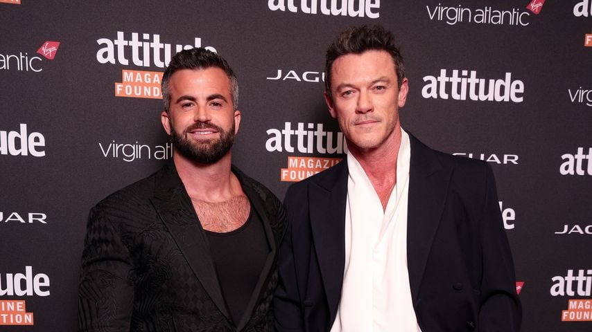 Über ein Jahr ein Paar: Luke Evans zeigt sich ganz verliebt