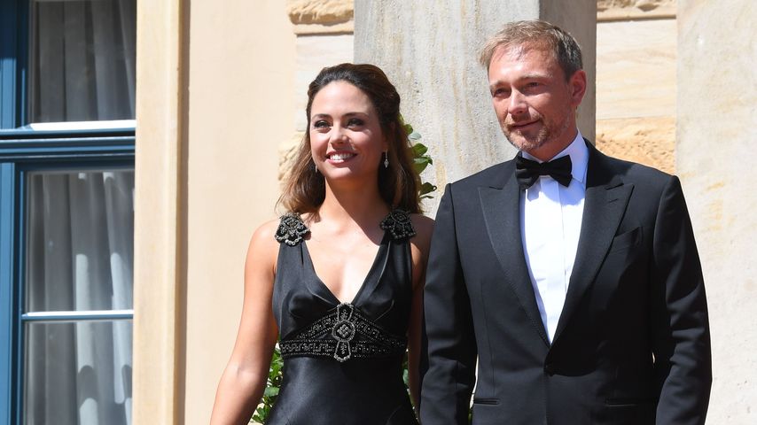 Franca Lehfeldt und Christian Lindner, Juli 2018