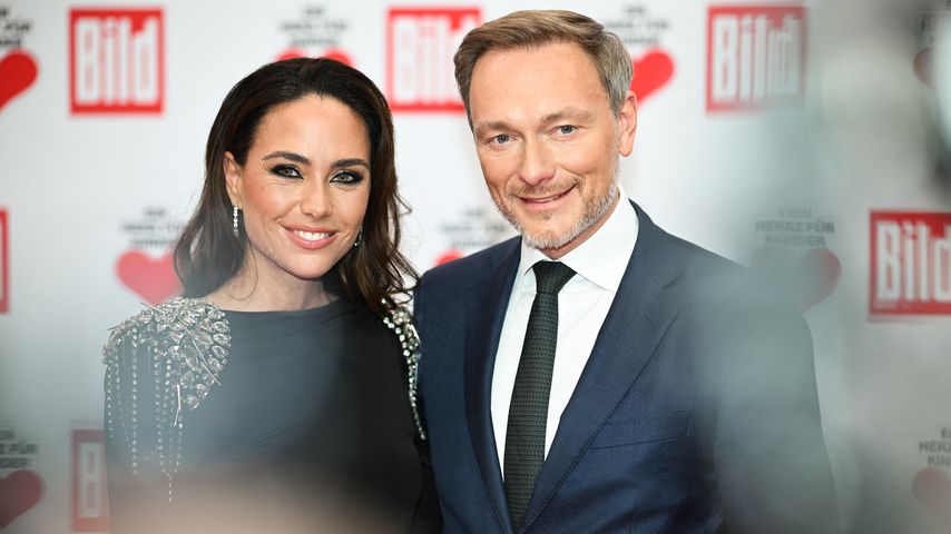 Franca Lehfeldt und Christian Lindner, Dezember 2023 in Berlin