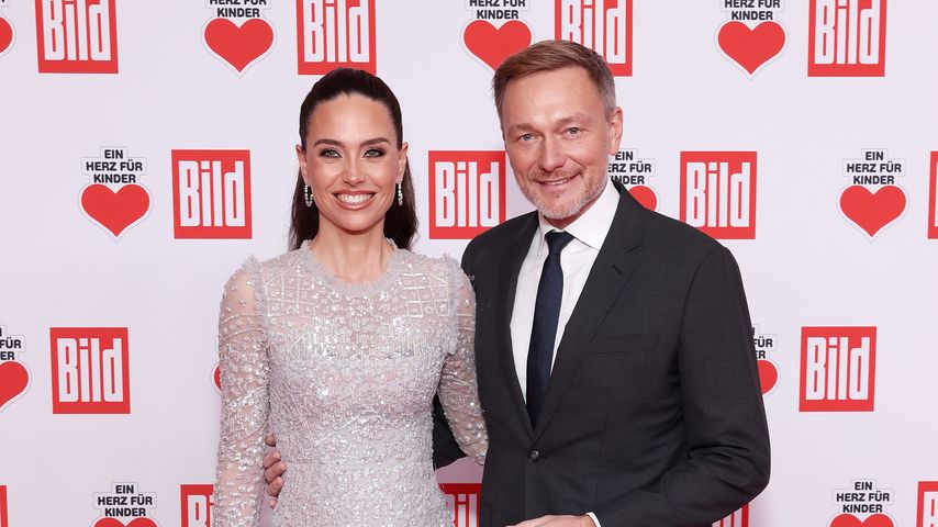 Franca Lehfeldt und Christian Lindner im Dezember 2024