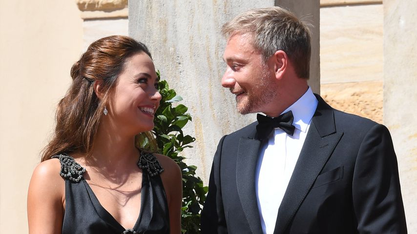 Franca Lehfeldt und Christian Lindner im Juli 2018
