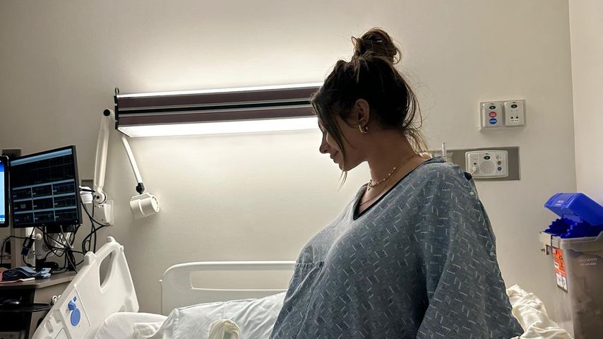 Francesca Farago im Krankenhaus