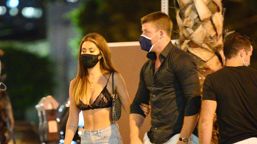 Francesca Farago und Damian Powers in Hollywood