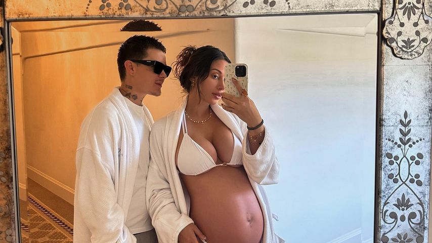 Francesca Farago und ihr Partner Jesse Sullivan, November 2024