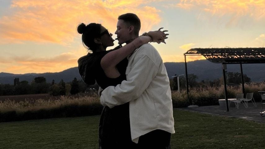Francesca Farago und Jesse Sullivan im November 2022