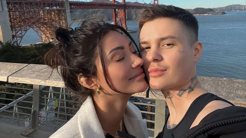 Francesca Farago und Jesse Sullivan im November 2022