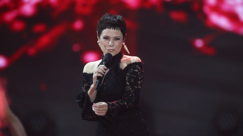 Francine Jordi bei "Willkommen bei Carmen Nebel" im September 2018