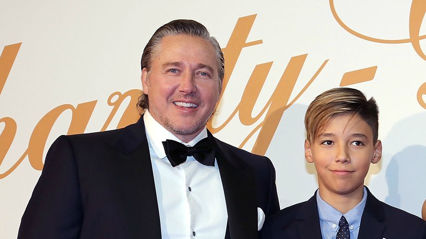 Pfeil im Bein: Franjo Pooth schoss Sohn versehentlich ab!
