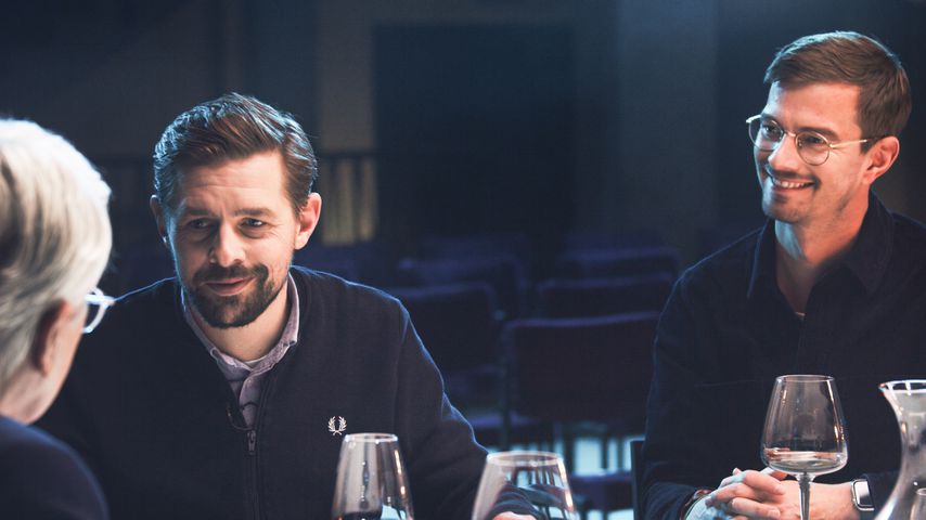 Frank Elstner, Klaas Heufer-Umlauf und Joko Winterscheidt in  "Wetten, das war's..."