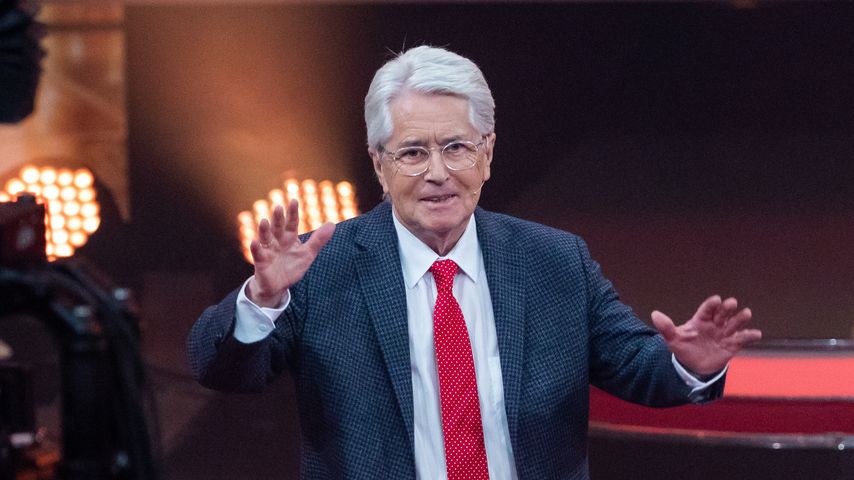 Nach Darm-OP: Frank Elstner ist auf dem Weg der Besserung