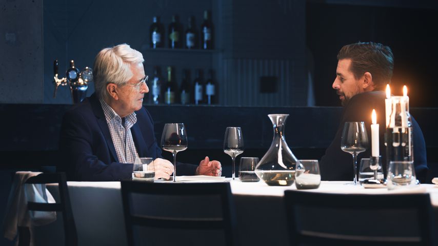Frank Elstner und Klaas Heufer-Umlauf bei "Wetten, das war's..?"