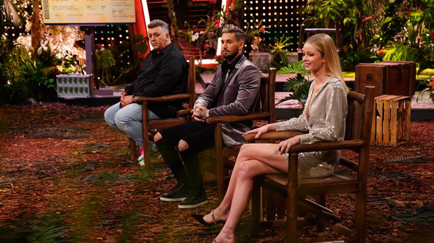 Frank Fussbroich, Mike Heiter und Zoe Saip bei "Ich bin ein Star - Die große Dschungelshow"