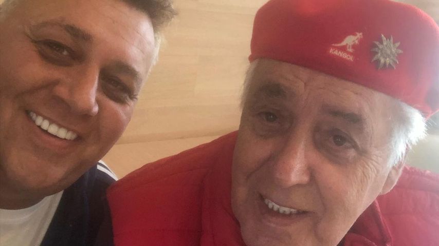 Frank Fussbroich und sein Vater Fred Fussbroich, Mai 2020