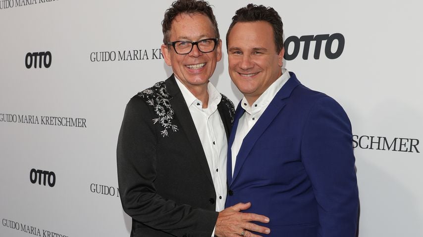 Frank Mutters und Guido Maria Kretschmer auf der Berlin Fashion Week 2019