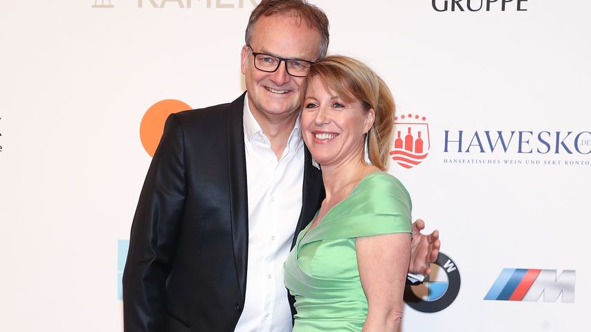 Frank Plasberg mit seiner Ehefrau Anne Gesthuysen