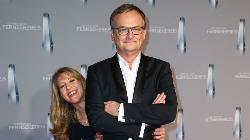 Frank Plasberg und seine Frau, Januar 2016