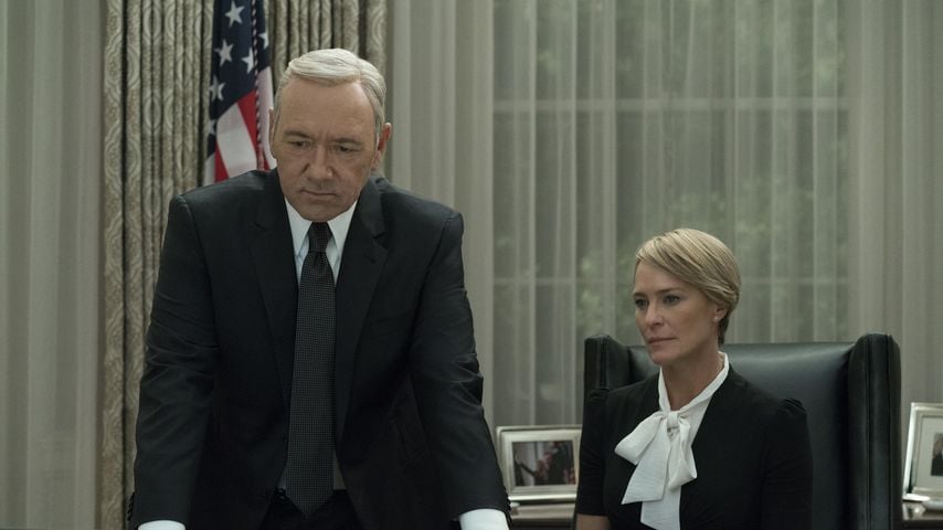 Kevin Spacey (Frank Underwood) und Robin Wright (Claire Underwood) bei "House of Cards"